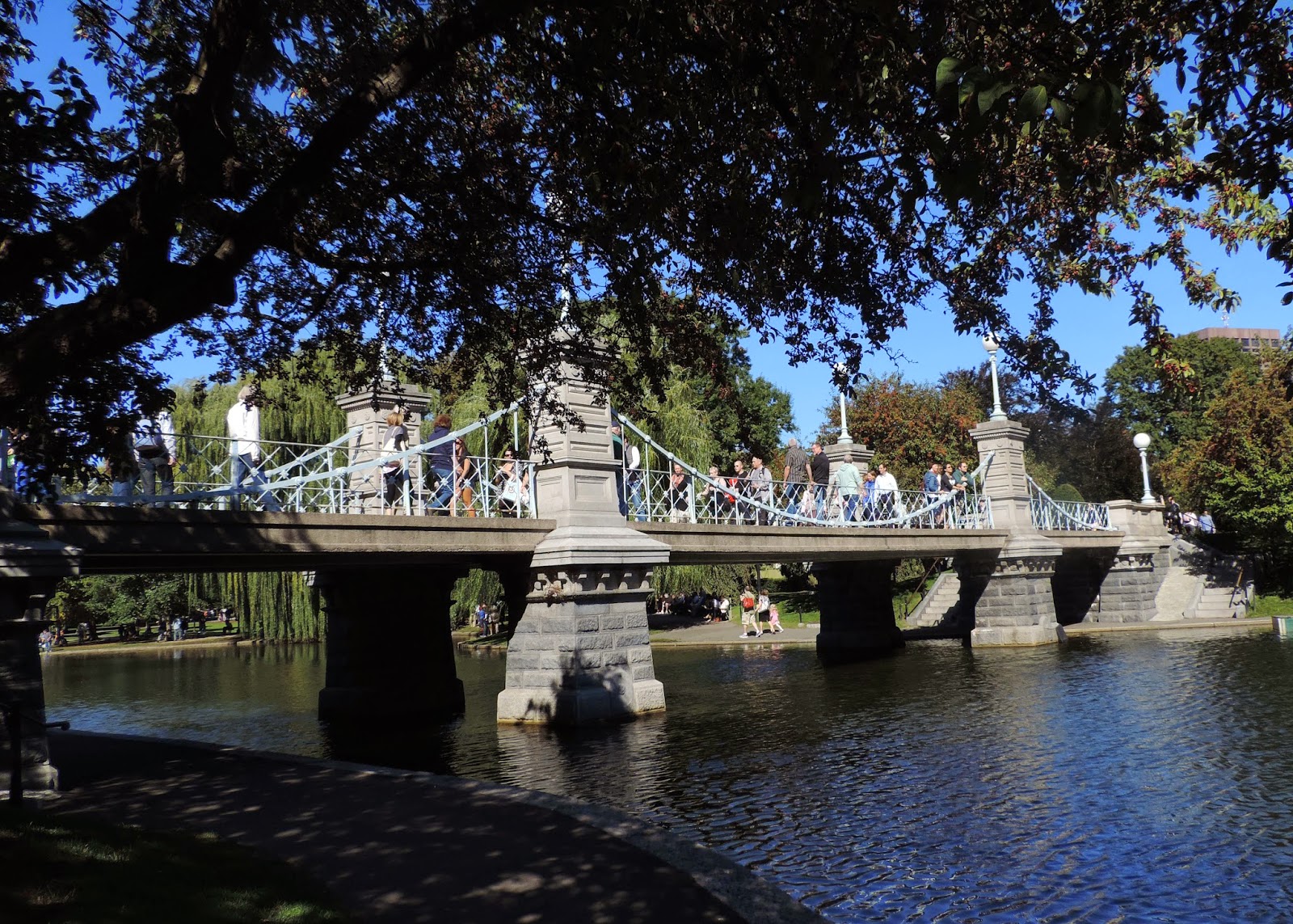 Eden By The Bay Hardscaping at Boston Public Garden