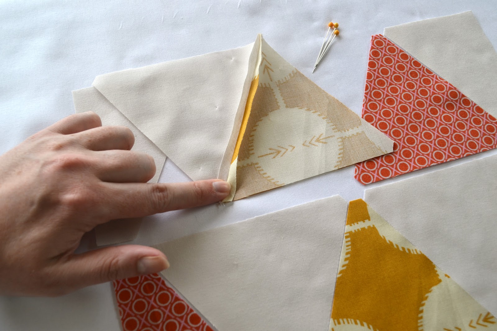 On the Windy Side How to sew equilateral triangles a tutorial