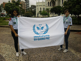 BANDEIRA DO INSTITUTO EU QUERO PAZ