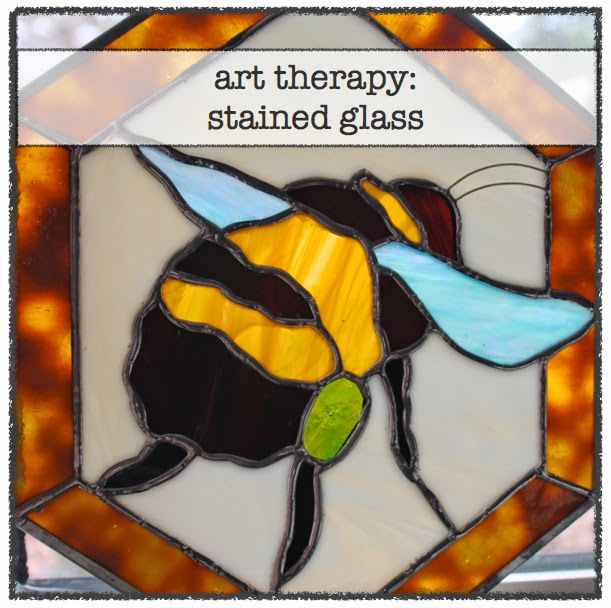 Flannel Jammies Farm art therapy stained glass...
