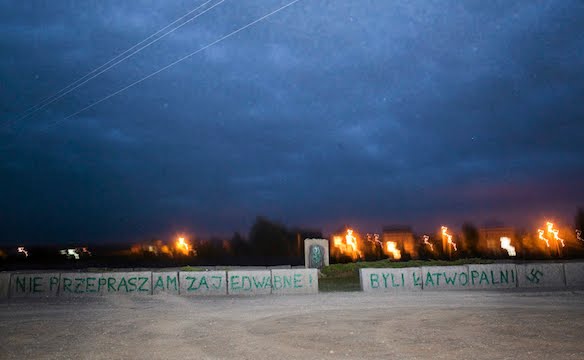 The Jedwabne Monument in Poland Vandalized