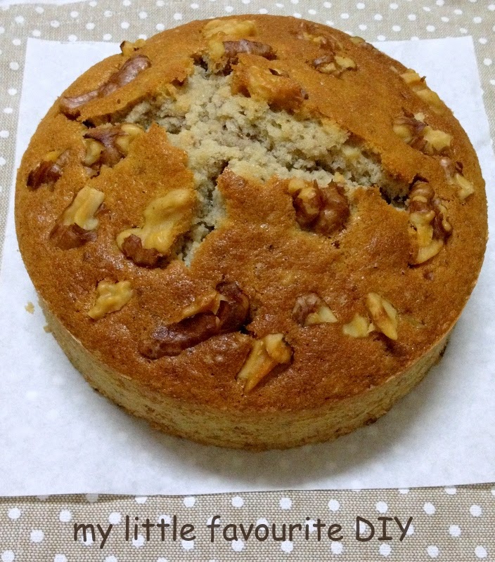 my little favourite DIY Walnut Butter Cake （核桃奶油蛋糕）