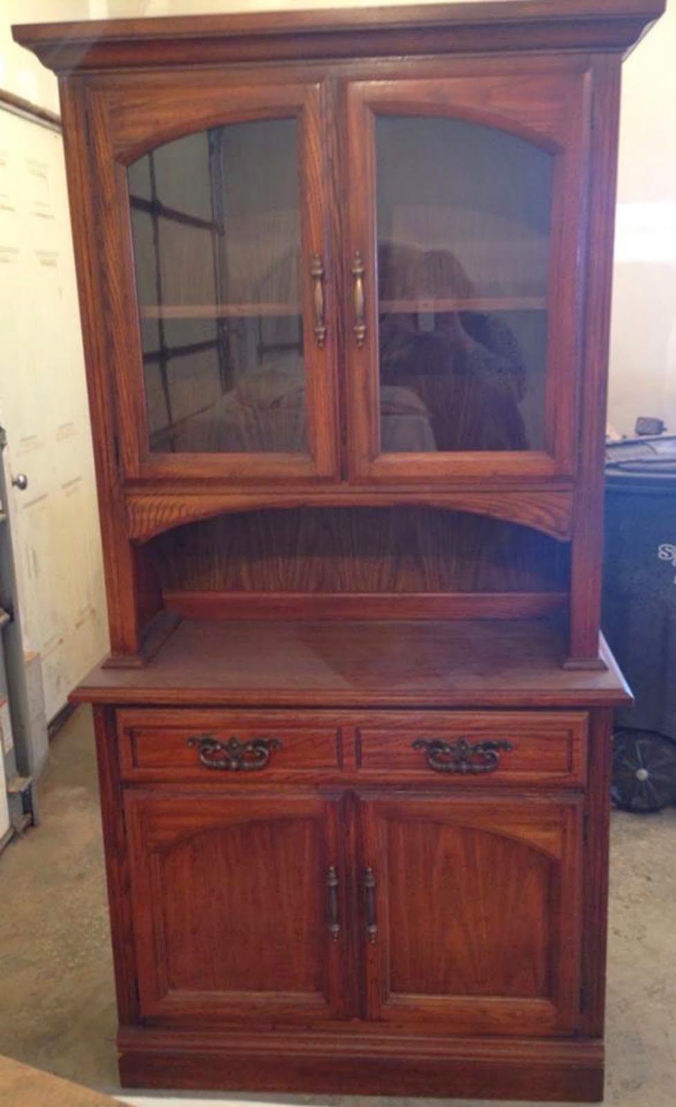 {createinspire} Hutch Redo w/ Burlap