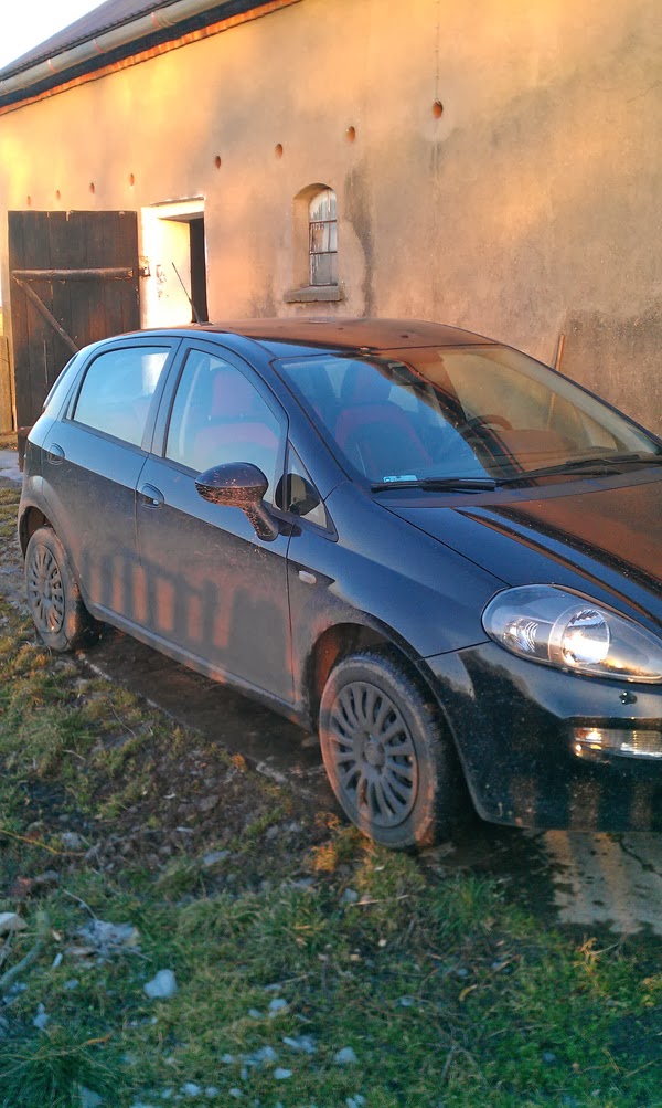 Dokładne mycie oraz woskowanie Fiata Grande Punto Dokładne mycie oraz woskowanie Fiata Grande Punto