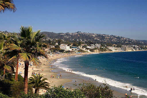 Traumstrand von Laguna Beach