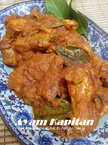 Dari Dapur Madihaa Ayam Kapitan