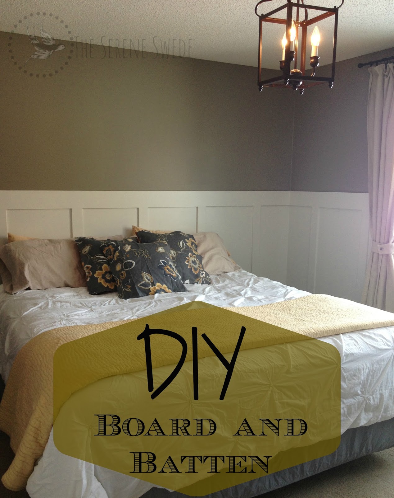 The Serene Swede Board and Batten Master Bedroom