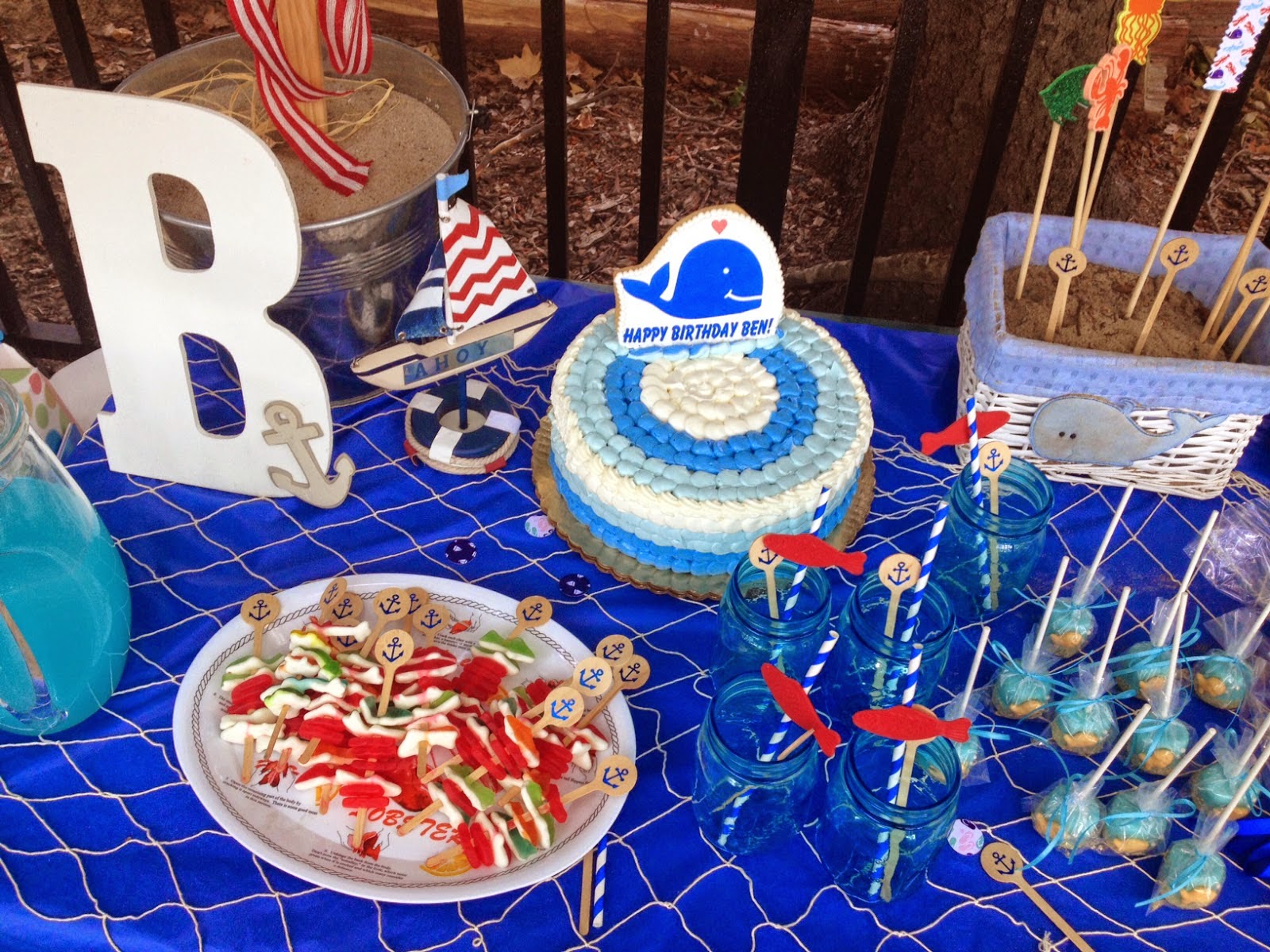 Nautical by Nature | Brittany Lauren Design nautical 1st birthday party