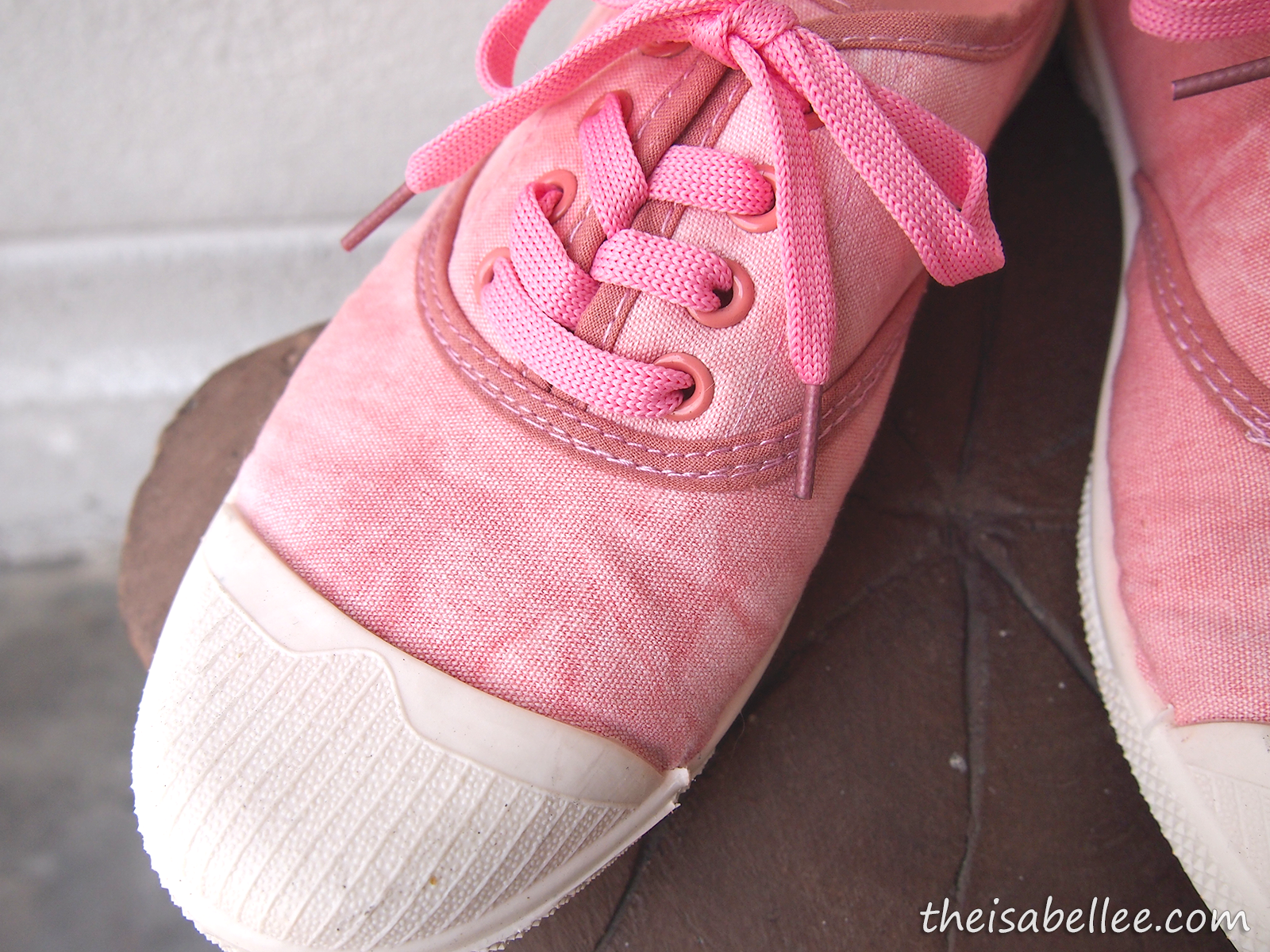 Pink sneakers from Red Eye 1 Utama
