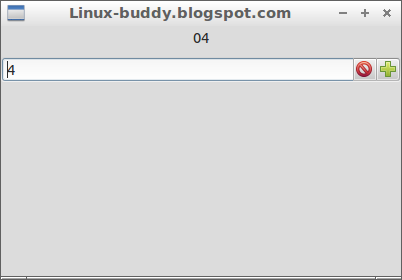 SpinButton on Lubuntu SpinButton on Lubuntu