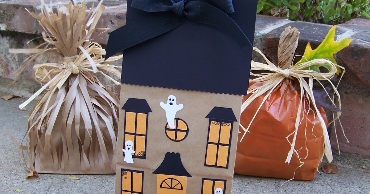 Be Different...Act Normal Haunted House Halloween Lunch Bag