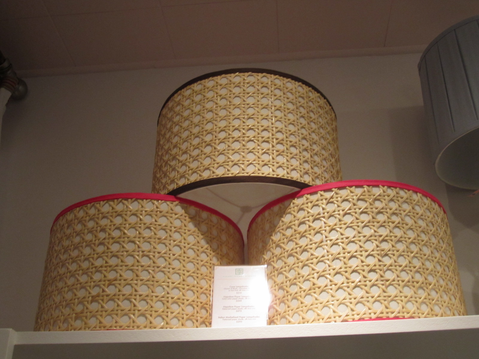 Cane Lamps