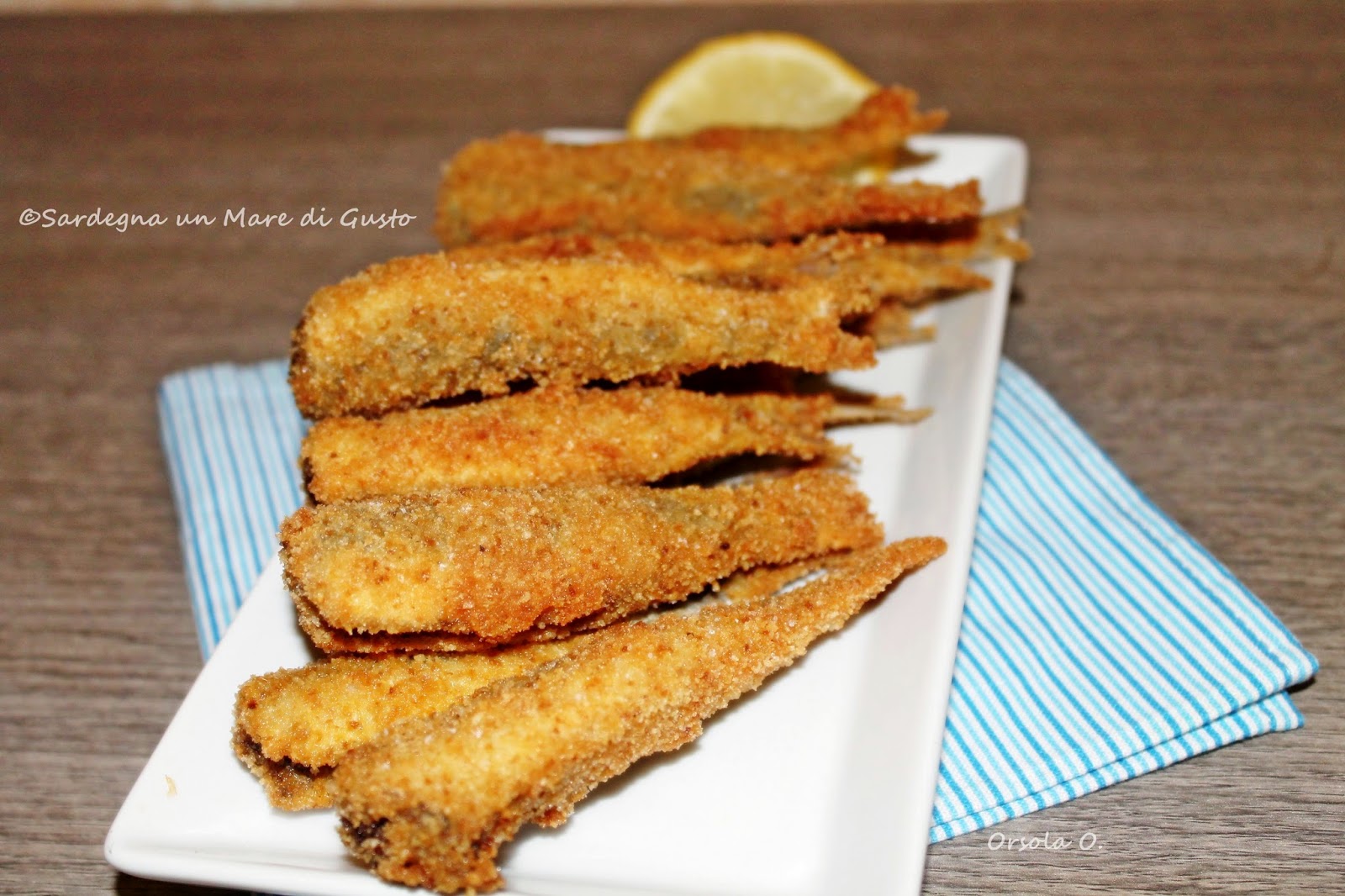 Sardegna un Mare di Gusto SARDE IMPANATE E FRITTE