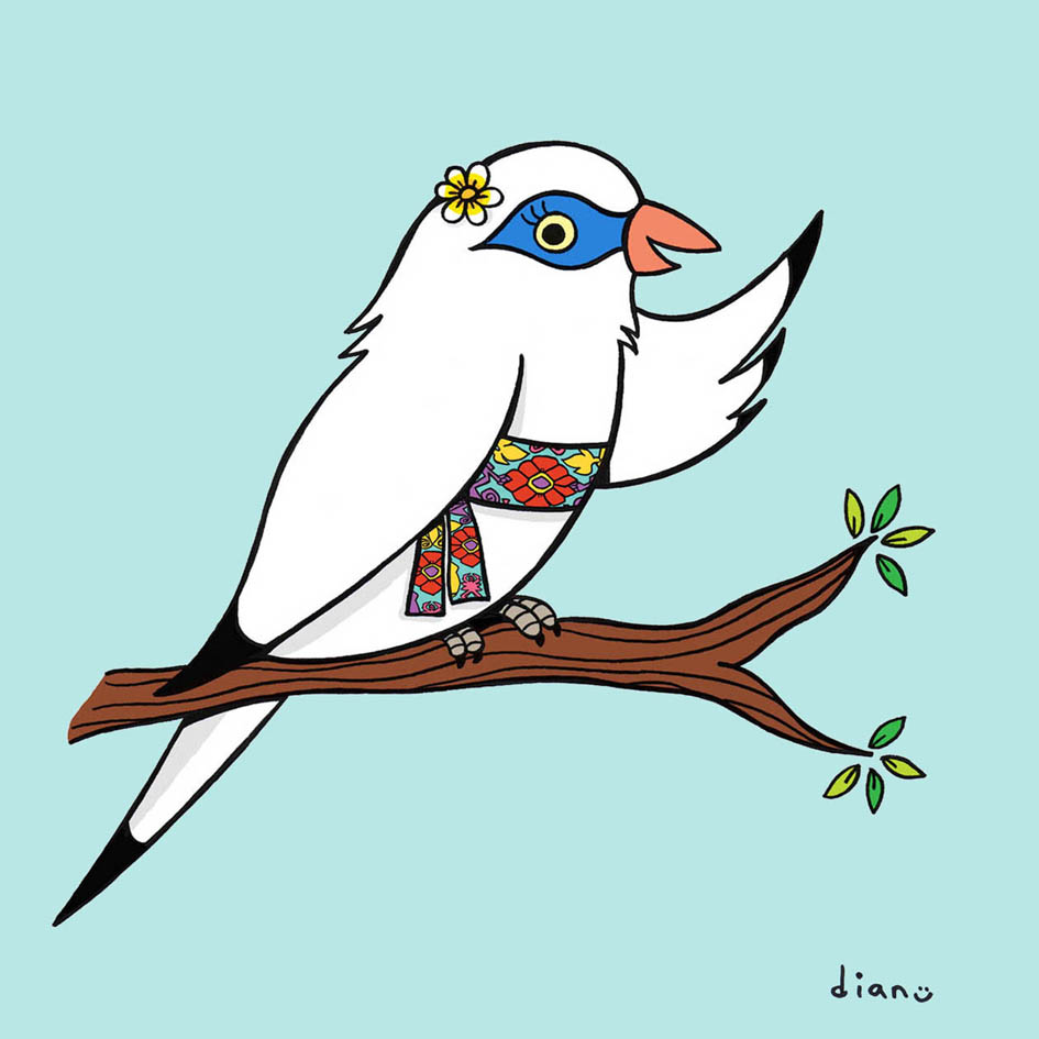 Gambarnya Aldriana: Jalak Bali