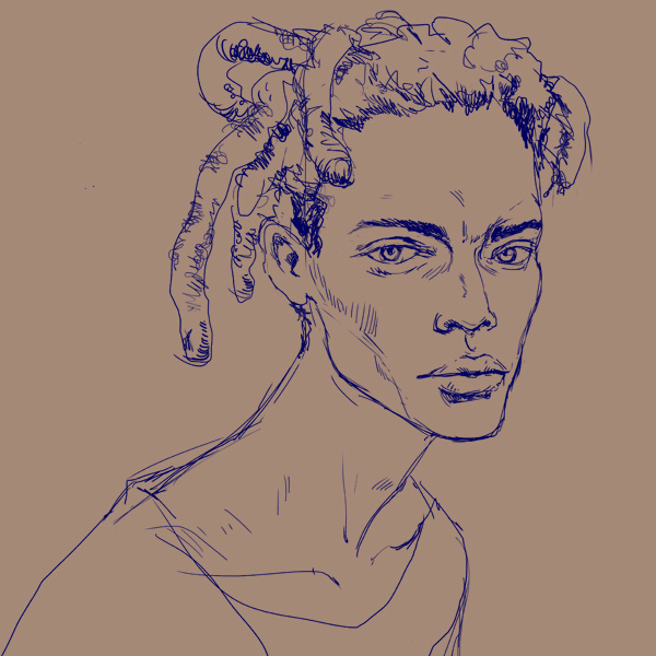 Project 365 Draw The Line Dreads Boy 2