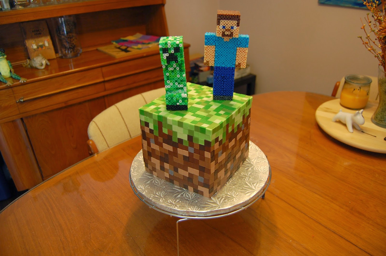 Topo de bolo Minecraft para imprimir  Festa de aniversário minecraft,  Decorações de festa minecraft, Festa infantil minecraft