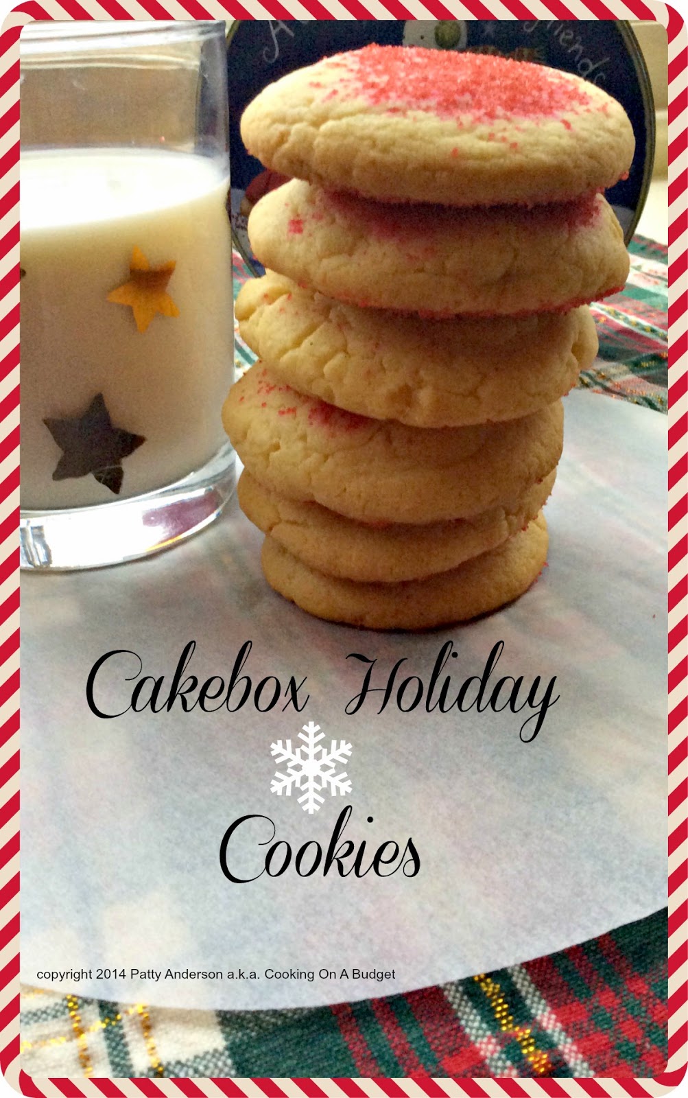 Cooking On A Budget Cake Box Holiday Cookies