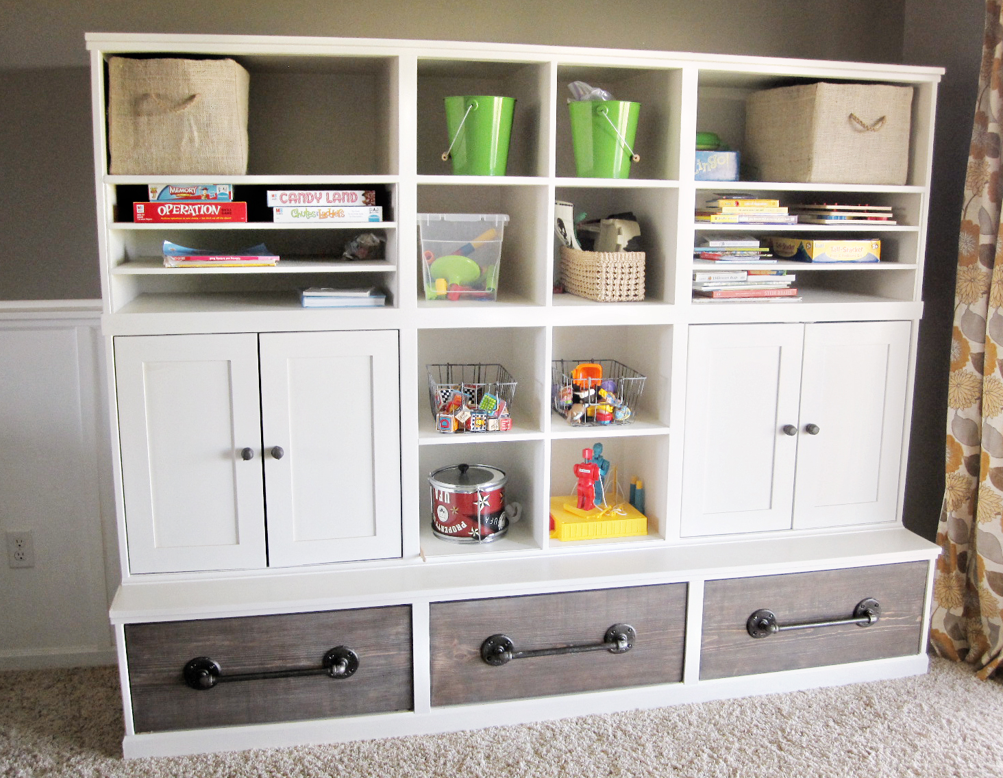 KrisKraft Play Room Storage Unit