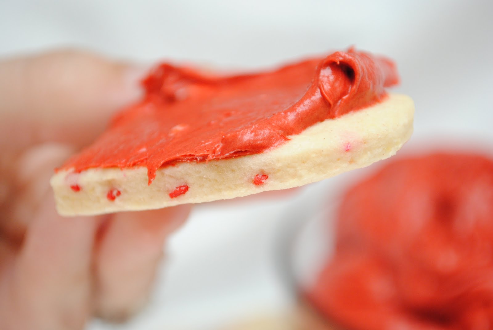Red Velvet Cake Batter Dip & Funfetti Cookies - Something Swanky
