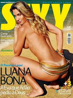 Sexy - Capa: Luana Bona - Edição Setembro 2008