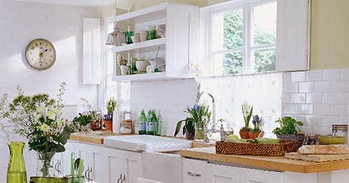 Recortes Decorados: PURO BLANCO: COCINAS