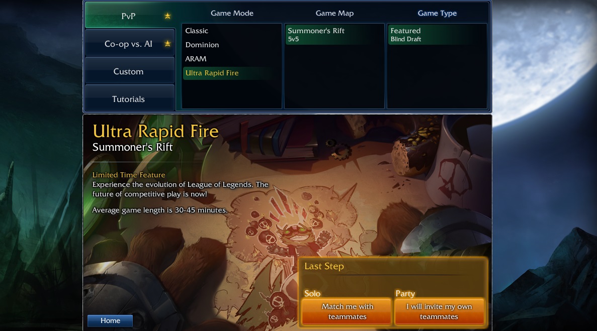 Ultra rapid fire Nuevo modo de juego Mediavida