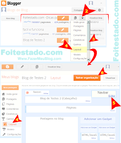 Passos para retirar navbar do blogger nova interface Passo a passo pra mudar ou tirar barra navbar do blogger nova interface do meu blogspot