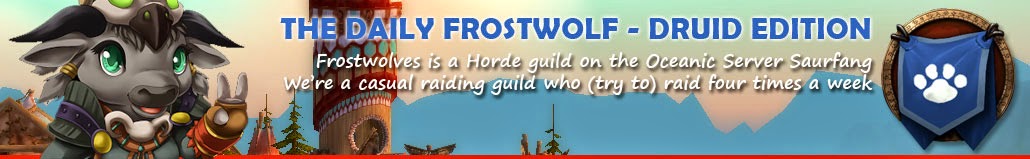 The Daily Frostwolf - Druid Edition