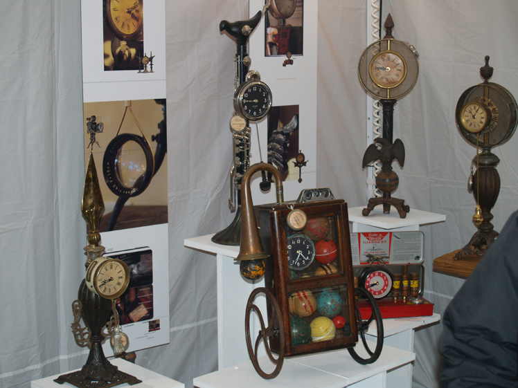Van Dusen Clockworks New Clocks for the Brookside Art Fair In Kansas City