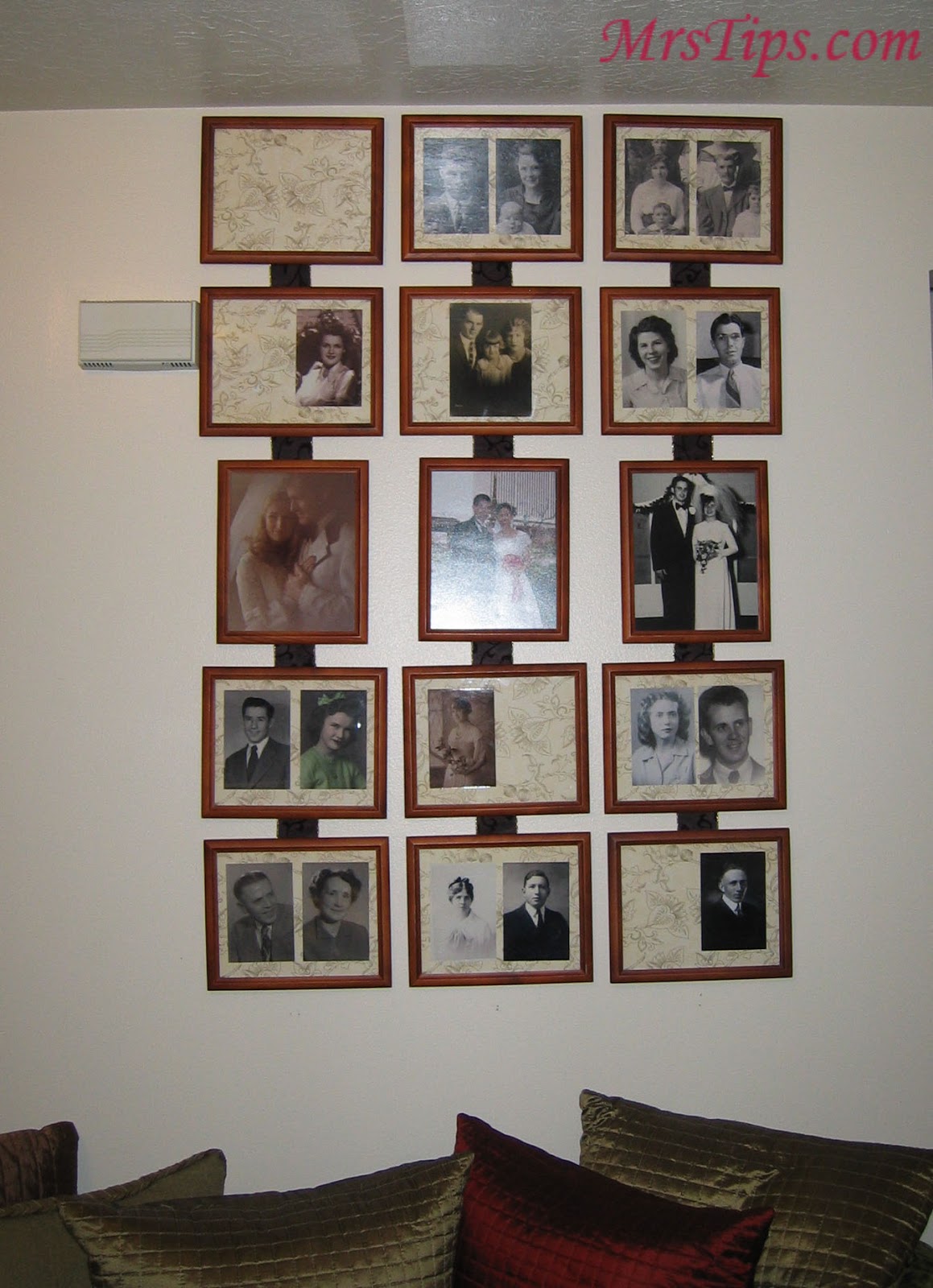 How to cluster wall art