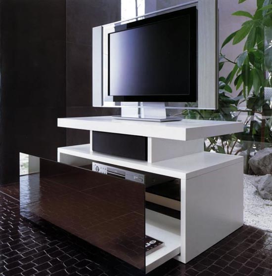 Modern LCD TV furniture designs.  An Interior Design