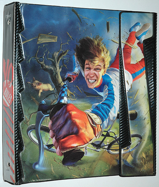 Devourax More! MEAD No Rules! Trapper Keeper Folder Art