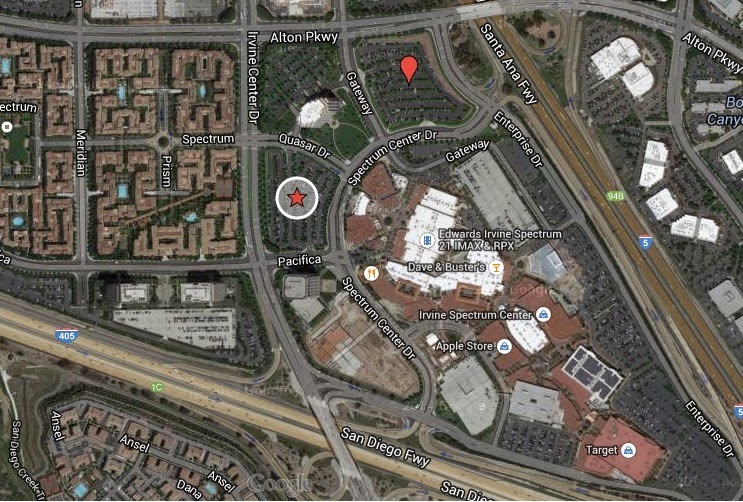 Irvine Spectrum Center Map Irvine | 400 Spectrum Center Drive | 98M | 323Ft | 20 Fl | App |  Skyscrapercity Forum
