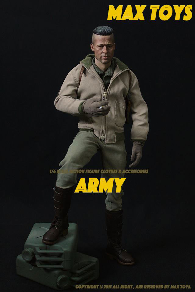 toyhaven: MAX TOYS 1/6 U.S. Army WWII Tanker Action Figure Clothes &  Accessories for Wardaddy