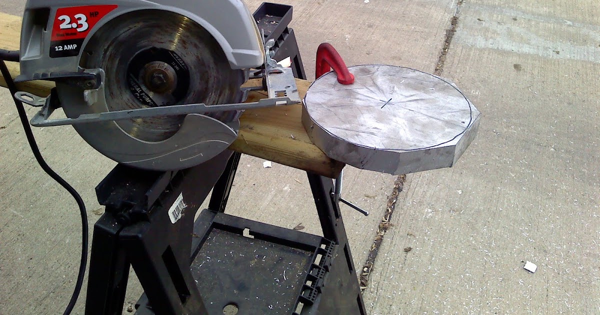 Don's garage Cutting Aluminum with a Circular Saw