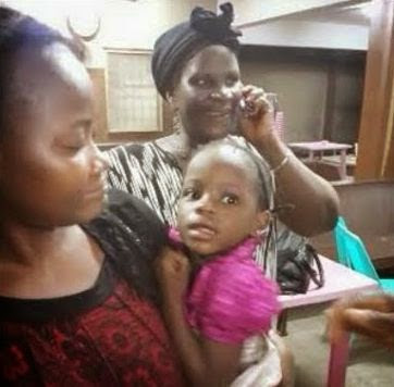 3year old girl kidnapped from Church in Surulere has been found in Ogun