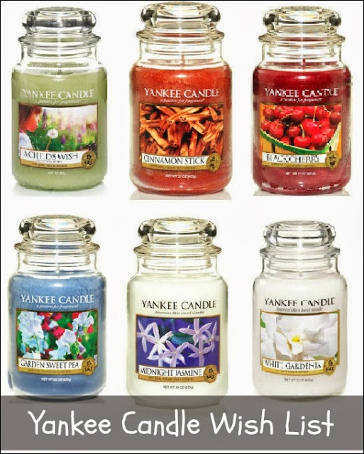 Kimberley's Beauty Blog Yankee Candle Wish List