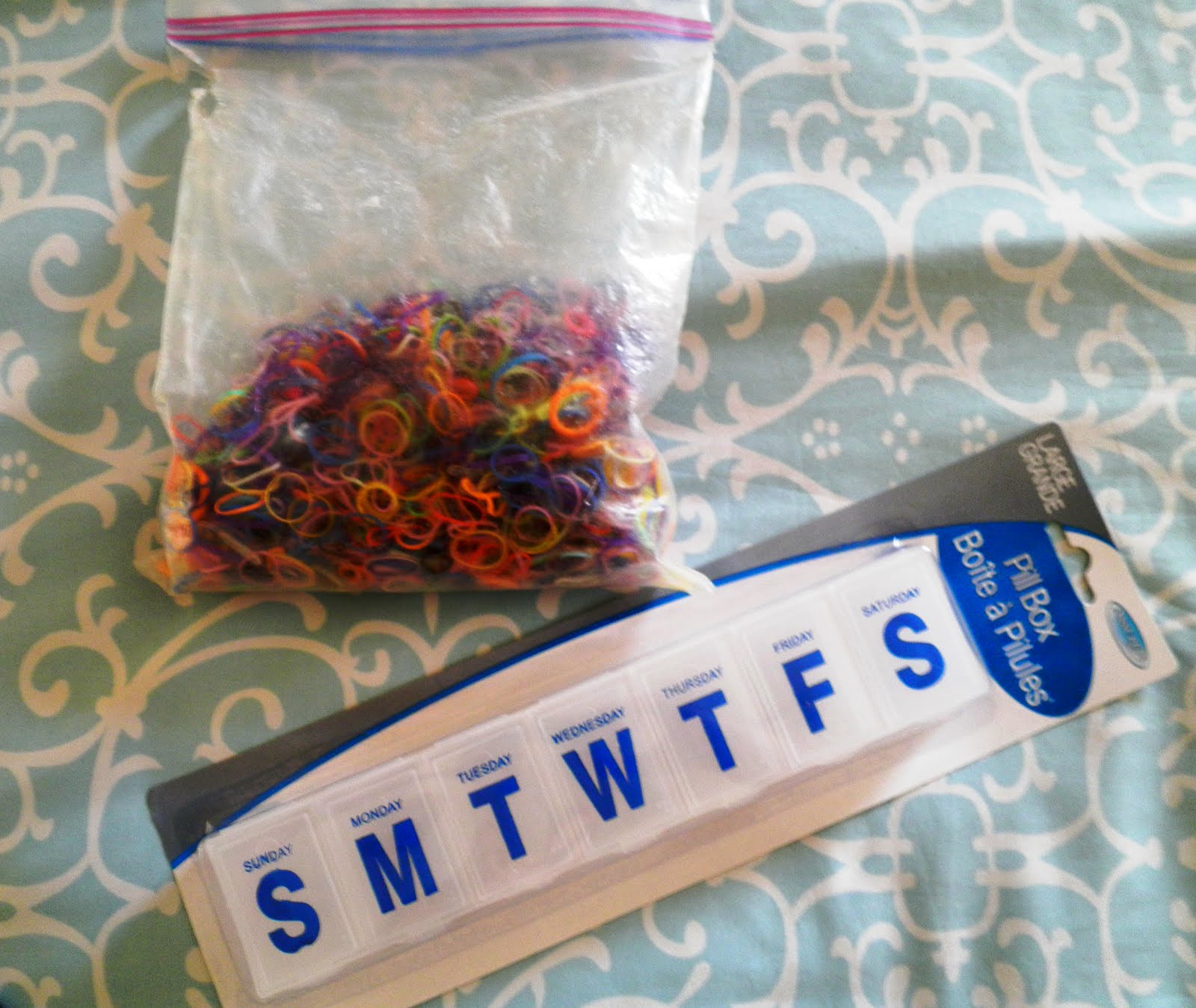 A Lil Bird told me... One Dollar Wednesday...mini rubber band