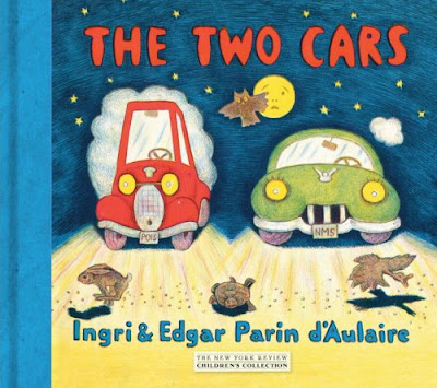 The Two Cars by Ingri and Edgar Parin d'Aulaire front cover