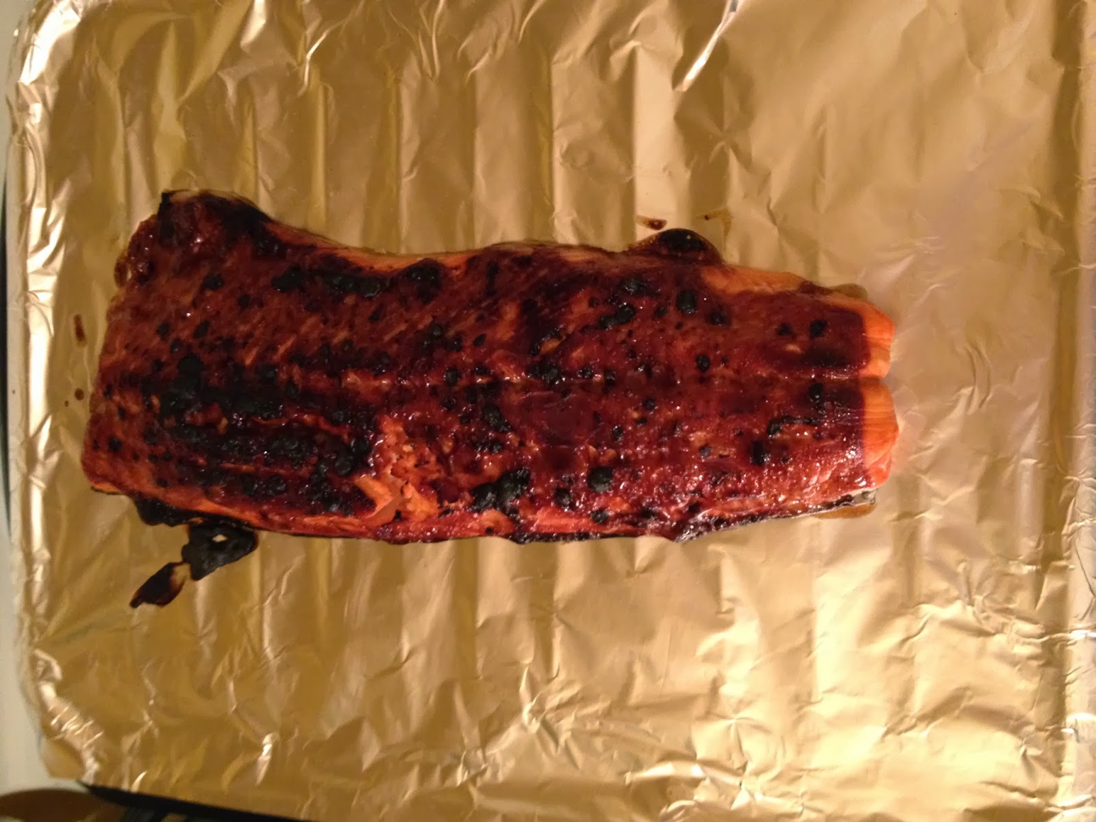 Fig & Rose Broiled Salmon in Oyster Sauce