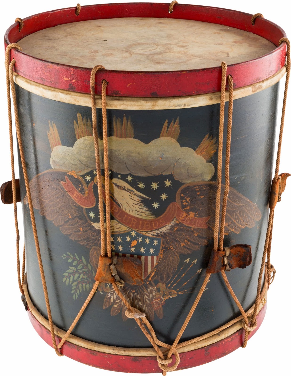 Field Drums (a/k/a Field of Drums) Great American Eagle Decorated