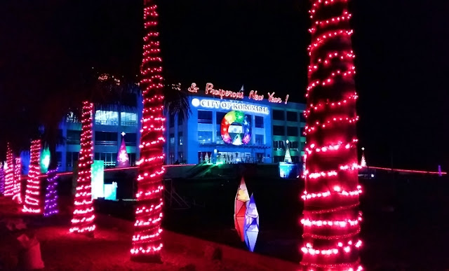 Christmas decors at Koronadal City Hall