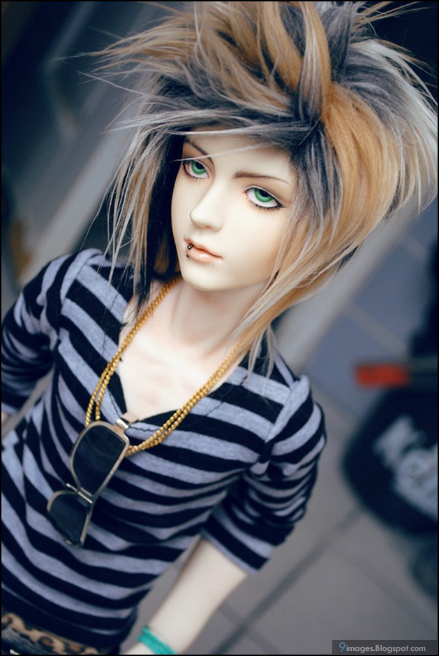 cute male doll
