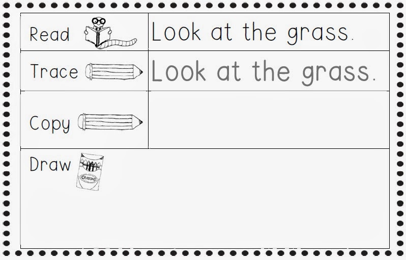 Making and Writing Spring Sentences for Kindergarten {vocab & sentence work} Making and Writing Spring Sentences for Kindergarten {vocab & sentence work}