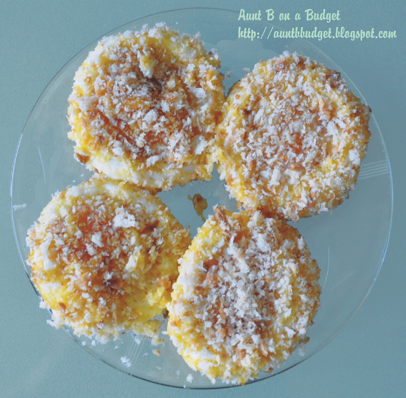 Aunt B on a Budget Roasted Asparagus and Butter Crumbed Eggs