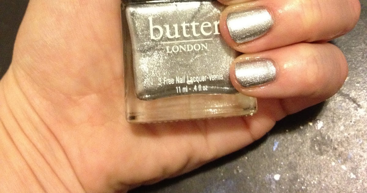 10. Butter London Nail Lacquer in "Diamond Geezer" - wide 1