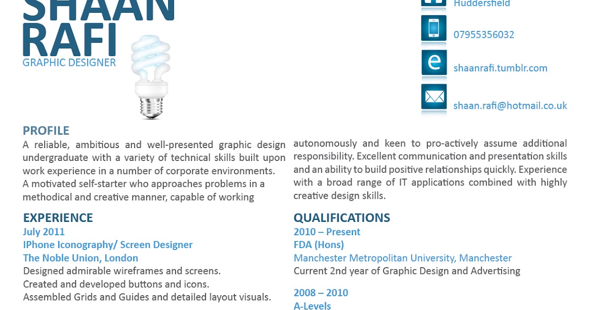 Cv for university application undergraduate image