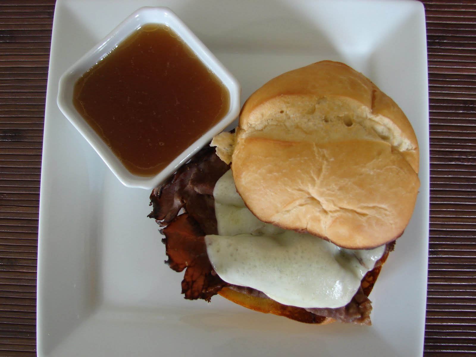 The Royal Cook Hot Roast Beef Sandwiches With Dip