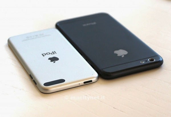 Expected iPhone 6 VS iPod 5G Side By Side (Images)