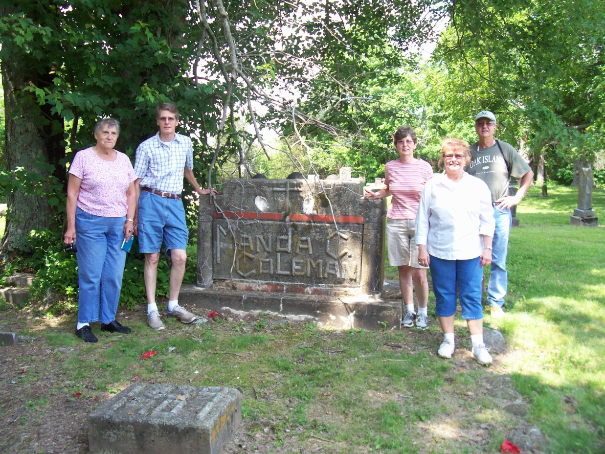 Passages Genealogy Society Visits Pleasant Hill Cemetery in